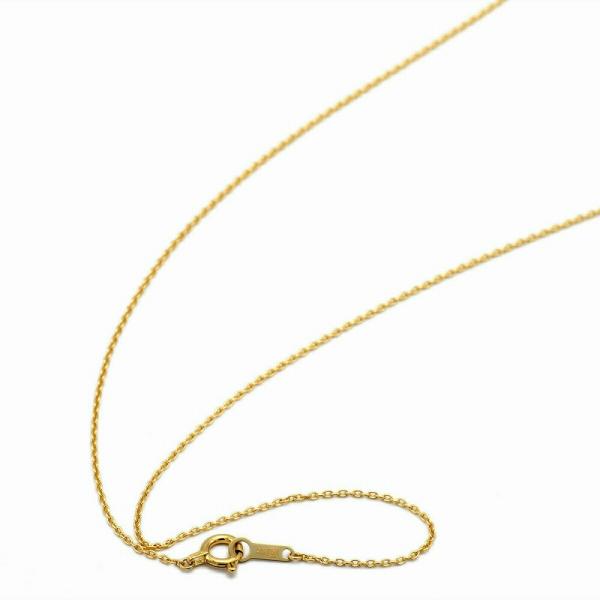 ネックレス チェーン 18金 イエローゴールド 小豆チェーン 幅1.0mm｜鎖 K18YG k18 ...