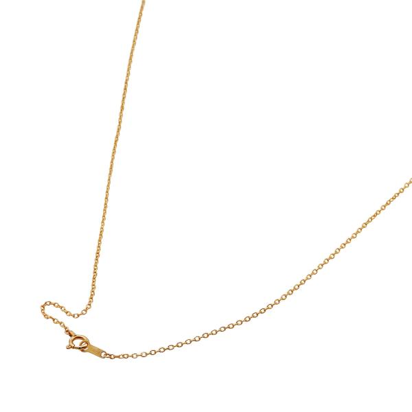 ネックレス チェーン 18金 イエローゴールド 小豆チェーン 幅1.2mm｜鎖 K18YG k18 ...