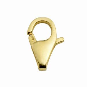 K18YGロブスタークラスプ　 縦9.0mm 横6.5mm K18YGロブスタークラスプ 縦9.0mm 横6.5mm K18YGロブスタークラスプ 縦