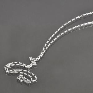 ネックレス チェーン シルバー925 ロングベネチアンチェーン 幅1.5mm 長さ60cm｜鎖 銀 Silver アクセサリー レディース メンズ｜rubby