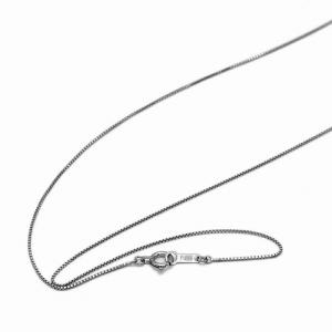 ネックレス チェーン PT850 プラチナ ベネチアンチェーン 幅0.7mm 長さ