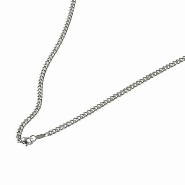 ネックレス チェーン サージカルステンレス 316L 2面カット喜平チェーン 幅3.6mm 長さ60...