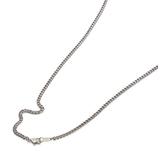 ネックレス チェーン 純チタン カット無し喜平チェーン 幅3.4mm 長さ60cm｜鎖 チタン アク...