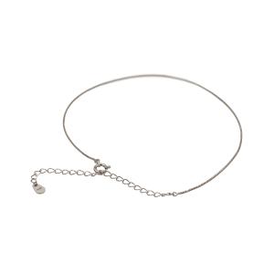 ネックレス チェーン PT850 プラチナ ベネチアンチェーン 幅0.5mm｜鎖