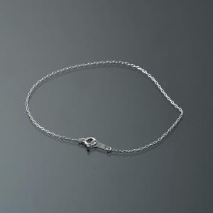 ブレスレット チェーン PT850 プラチナ 4面カット喜平チェーン 幅0.5mm