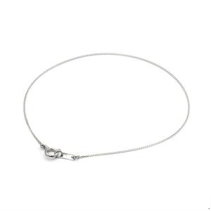 ブレスレット チェーン PT850 プラチナ ベネチアンチェーン 幅0.7mm