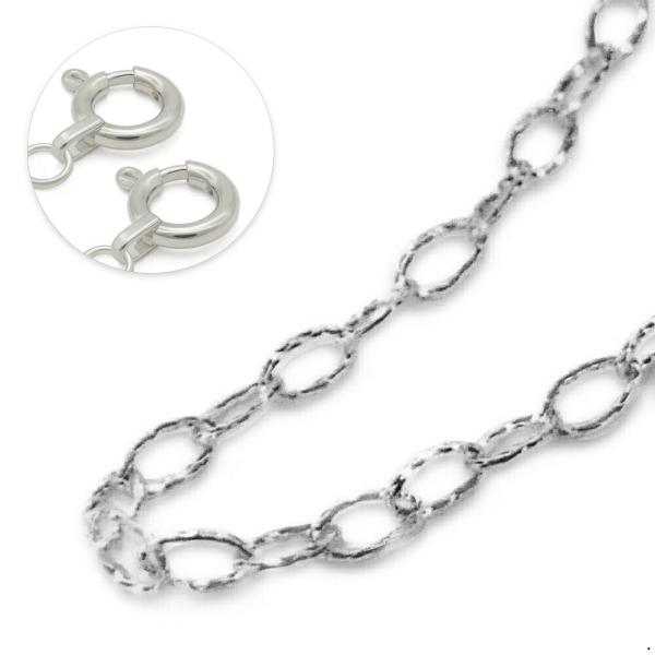 マスクチェーン PT850 プラチナ カプリチェーン 幅1.5mm 長さ70cm｜鎖 850pt 貴...