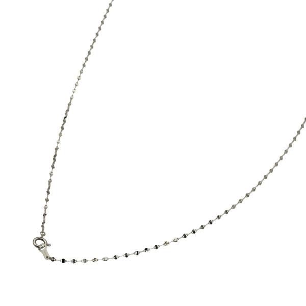 ネックレス チェーン PT850 プラチナ ペタルチェーン 幅1.3mm｜鎖 850pt 貴金属 ジ...