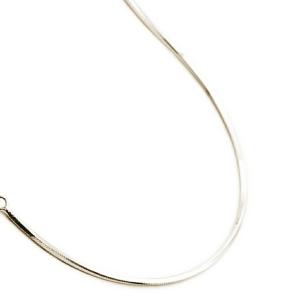 ネックレス チェーン 18金 イエローゴールド 8面カットスネーク