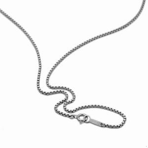 ネックレス チェーン PT850 プラチナ ベネチアンチェーン 幅0.5mm｜鎖