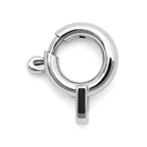 1個売り】 留め具 PT850 プラチナ 引き輪 直径6.0mm ヒキワ クラスプ