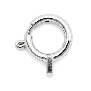 1個売り】 留め具 PT850 プラチナ 楽わ 直径7.0mm 引き輪 ヒキワ