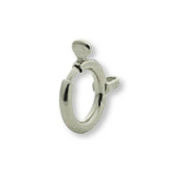 【1個売り】 留め具 PT850 プラチナ 楽わ 直径8.0mm 引き輪 ヒキワ クラスプ｜手芸用品...