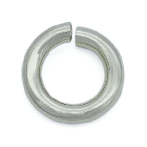 1個売り】 丸カン シルバー925 丸環 口閉じ ロー付け 線径1.0mm 直径