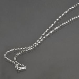 ネックレス チェーン シルバー925 ロールチェーン 幅2.0mm 長さ40cm｜鎖 銀 Silver アクセサリー レディース メンズ｜rubby