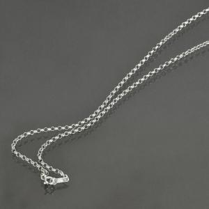 ネックレス チェーン シルバー925 ロールチェーン 幅2.0mm 長さ55cm｜鎖 銀 Silver アクセサリー レディース メンズ｜rubby