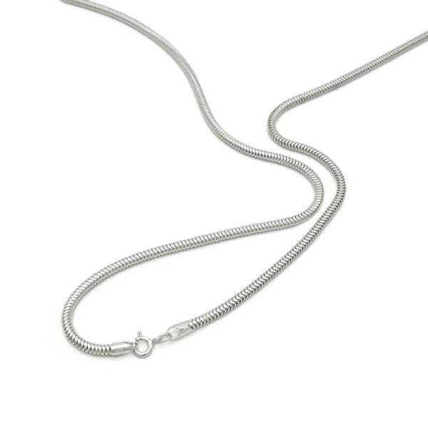 ネックレス チェーン シルバー925 スネークチェーン 幅3.2mm 長さ45cm｜鎖 銀 Silv...