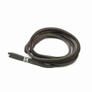 革紐 シカ紐 シルバー925 シルバービーズ付き鹿革ひも 平紐 幅3.0mm 長