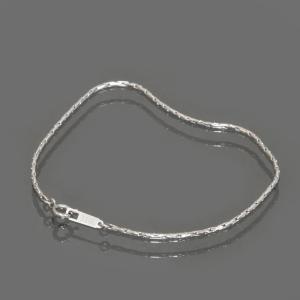 ブレスレット チェーン PT850 プラチナ ベネチアンチェーン 幅0.85mm