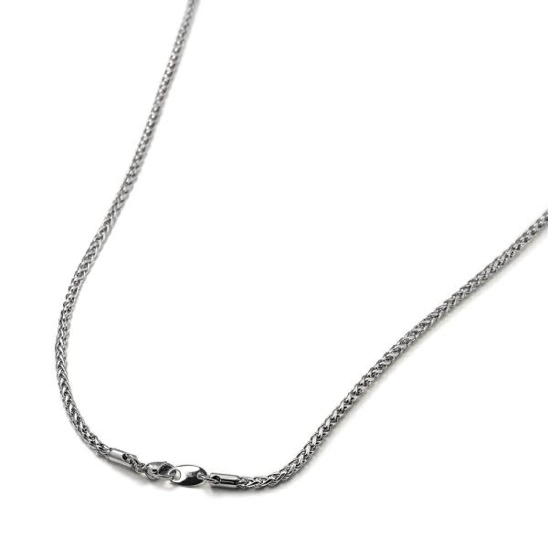 ネックレス チェーン サージカルステンレス 316L スパイクチェーン 幅3.0mm 長さ45cm