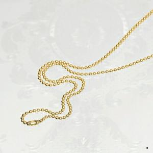 ネックレス チェーン 18金 イエローゴールド クローバーチェーン 幅1.6