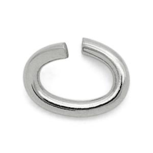 1個売り】 丸カン シルバー925 丸環 口閉じ ロー付け 線径1.0mm 直径