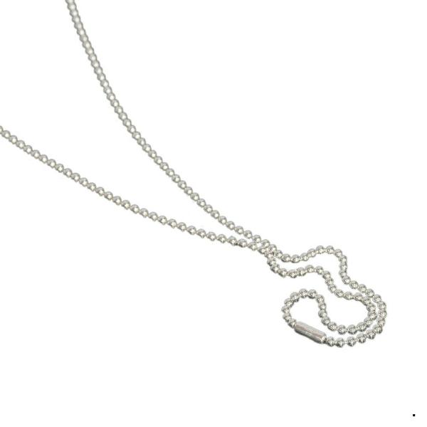 ネックレス チェーン シルバー925 ボールチェーン (コネクタ) 幅2.0mm 長さ50cm｜鎖 ...