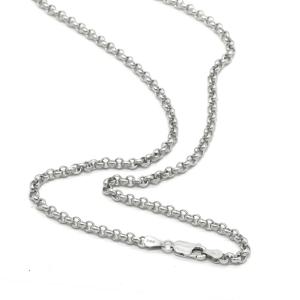 ネックレス チェーン シルバー925 ロールチェーン 幅3.5mm 長さ40cm
