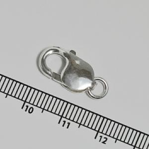 シルバーバングル ヒンジ式留め具シルバー925純銀 1個売り】 留め具 シルバー925 動物型の留め具シリーズ ウシのフック