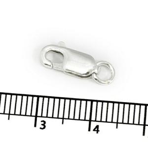 1個売り】 留め具 シルバー925 フック ロブスタークラスプ 縦