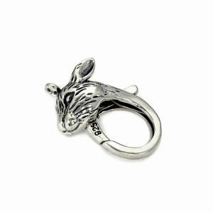 1個売り】 留め具 18金 イエローゴールド フック ロブスタークラスプ