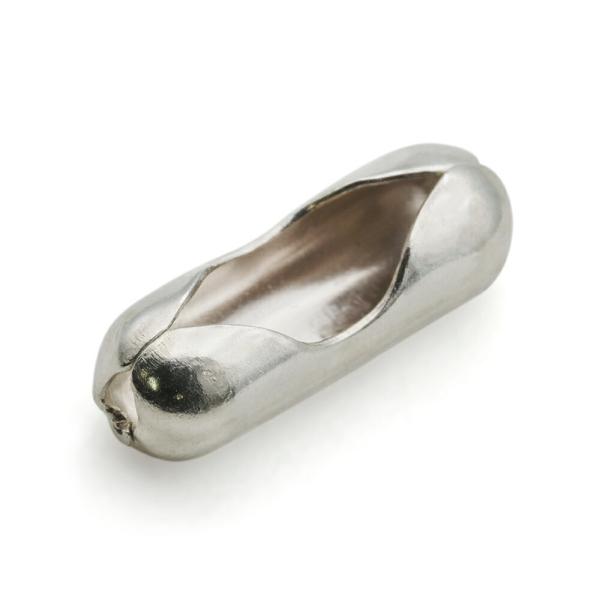 【1個売り】 留め具 シルバー925 ボールチェーン用コネクター 2.5mm用 クラスプ 止め具｜手...