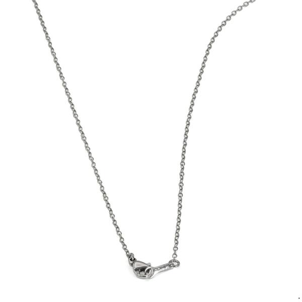 ネックレス チェーン 純チタン 荒小豆チェーン 幅1.5mm 長さ45cm｜鎖 チタン アクセサリー...