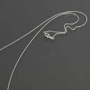 ネックレス チェーン シルバー925 ベネチアンチェーン 幅0.75mm 長さ