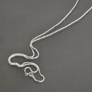 ネックレス チェーン シルバー925 ベネチアンツイストチェーン 幅1.25mm 長さ90cm｜鎖 銀 Silver アクセサリー レディース メンズ