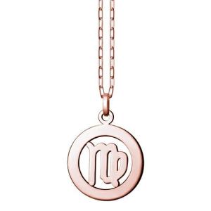 国内即発送 の18金 透かしデザインのラウンド型星座記号ペンダント 直径23 0mm ペンダントトップ ピンクゴールド 18k ファッション Y0k18pg16e ジュエリー ネックレス おとめ座 ペンダントヘッドのみ K18pg 直径23 0mm 18金 乙女座 Rubby