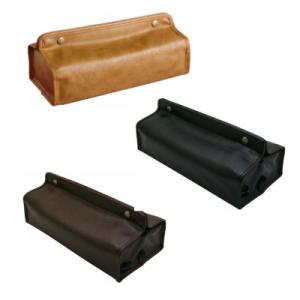 ティッシュケース　スキャット　レザー調　合成皮革　型押　ティッシカバー　据え置き　吊り下げ　おしゃれ　モダン　高級感　　日本製【メール便利用商品です】