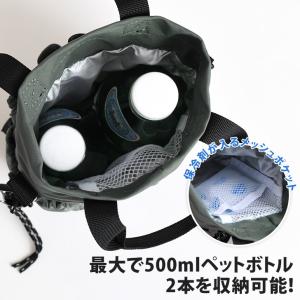 ペットボトルホルダー 保冷 2本 入る 肩掛け...の詳細画像3
