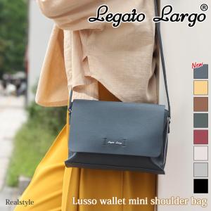 レガートラルゴ Legato Largo Lusso ショルダーバッグ ブランド レディース 斜めがけ 軽い 小さめ ミニバッグ お財布ショルダー 収納