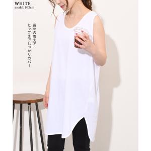 タンクトップ レディース 綿 おしゃれ チラ見...の詳細画像3