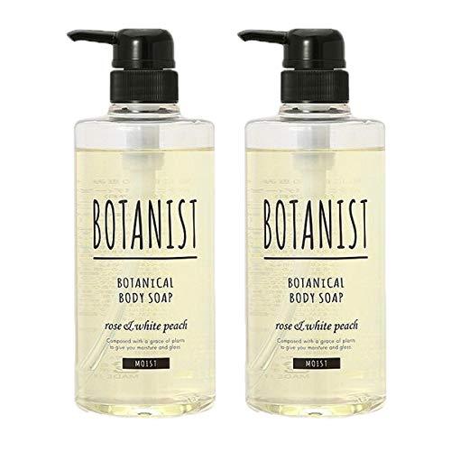 ボタニスト BOTANIST ボタニカルボディーソープ モイスト ローズ＆ホワイトピーチ 490mL...