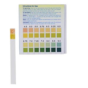 100ストリップ/ボックス4.5-9.0二色正確なph人間酸試験紙尿唾液準備テスト紙 #25｜rudan-store