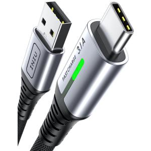 INIU USB C ケーブル 2m 3.1A 急速充電 Type A to C 充電ケーブル QC 対応 超高耐久 ナイロン編み 高速デー｜rudan-store