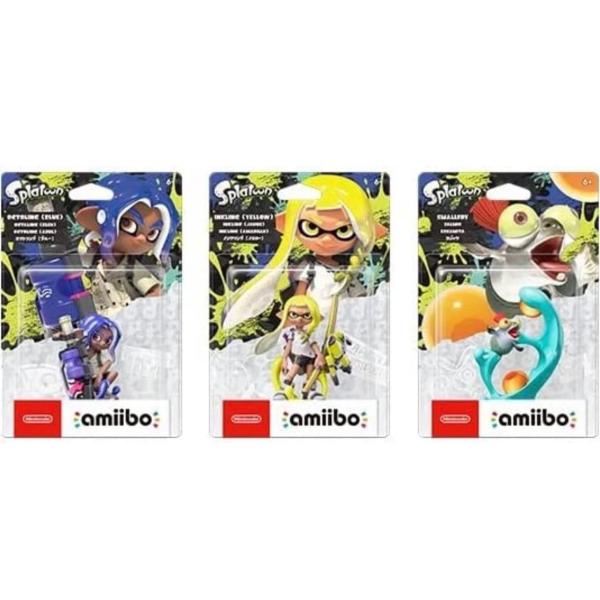 アミーボ スプラトゥーン3個セット(オクトリング/インクリング/コジャケ) 個別の組み合わせです