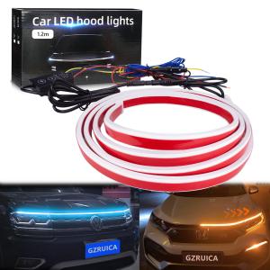 GZRUICA LED テープ フードライト LEDテープライト 流れるウインカー LED シーケンシャル 車用 防水 側面発光 極薄型 リ｜rudan-store