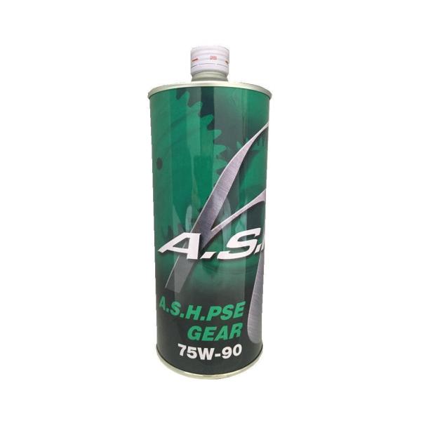 A.S.H.(アッシュ) GEAR PSE 75W-90 部分合成油 ギアオイル 1L