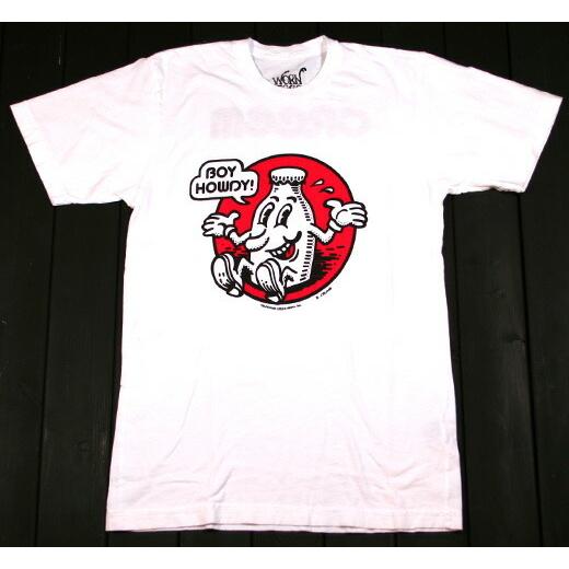 [Worn Free] John Lennon / Boy Howdy! Tee (White)