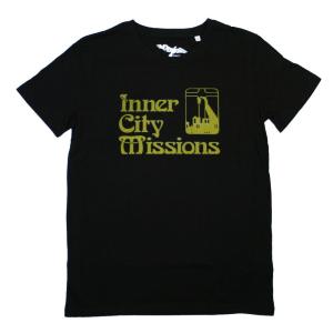 [Worn Free] Kurt Cobain / Inner City Missions Tee (Black)｜rudie