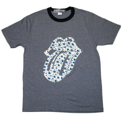 The Rolling Stones / Patch Flower Tee (Navy) - ザ・ロ...