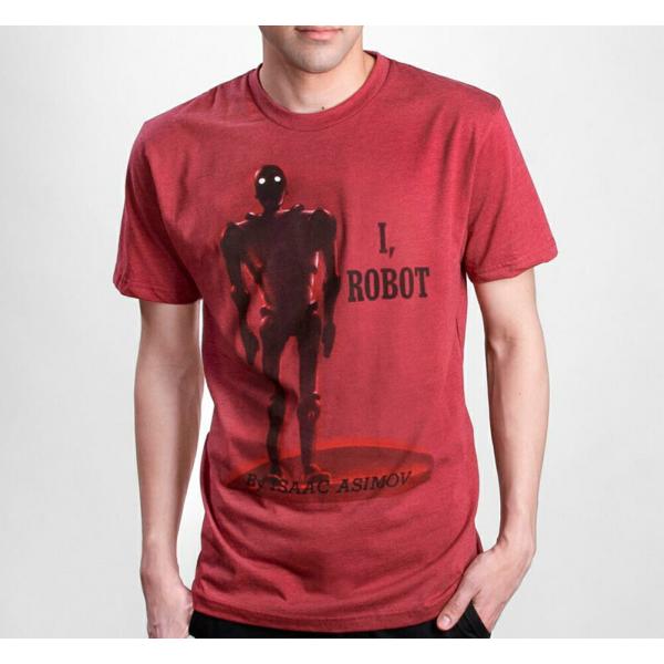 [Out of Print] Isaac Asimov / I, Robot Tee (Red)